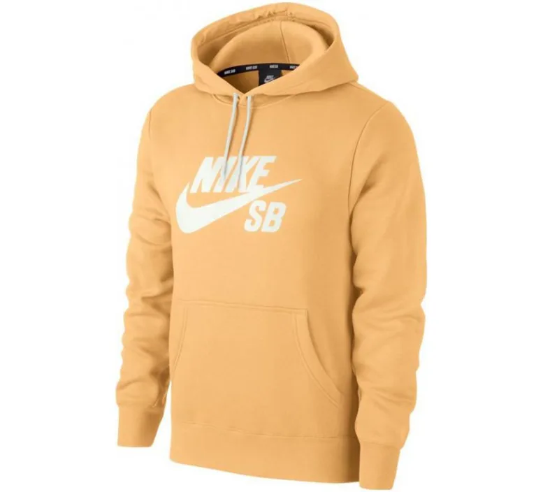 Pánská mikina Nike M SB ICON HOODIE PO ESSNL oranžová